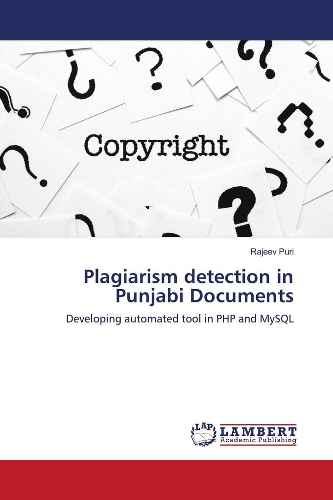 Plagiarism detection in Punjabi Documents