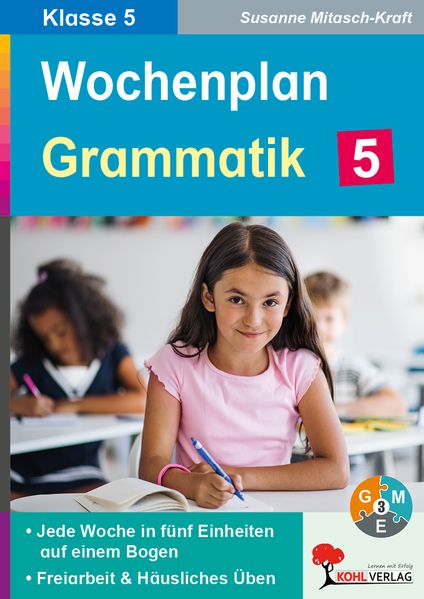 Wochenplan Grammatik / Klasse 5