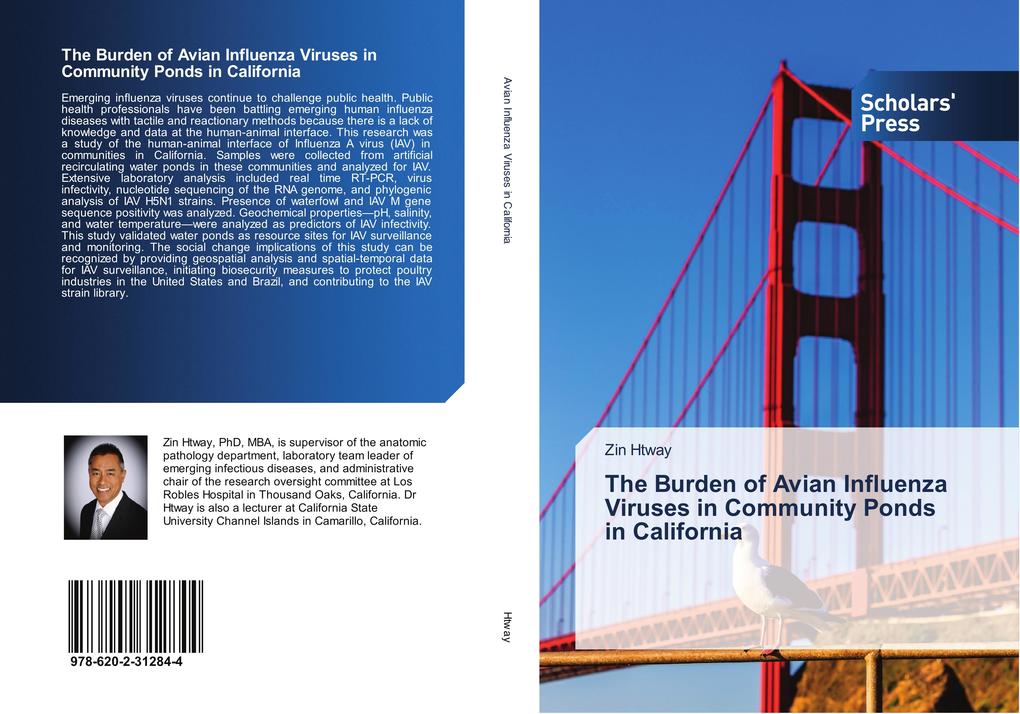 The Burden of Avian Influenza Viruses in Community Ponds in California