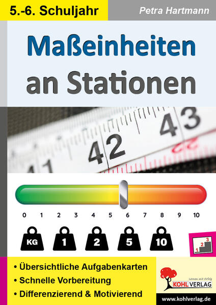 Image of Maßeinheiten an Stationen / Klasse 5-6
