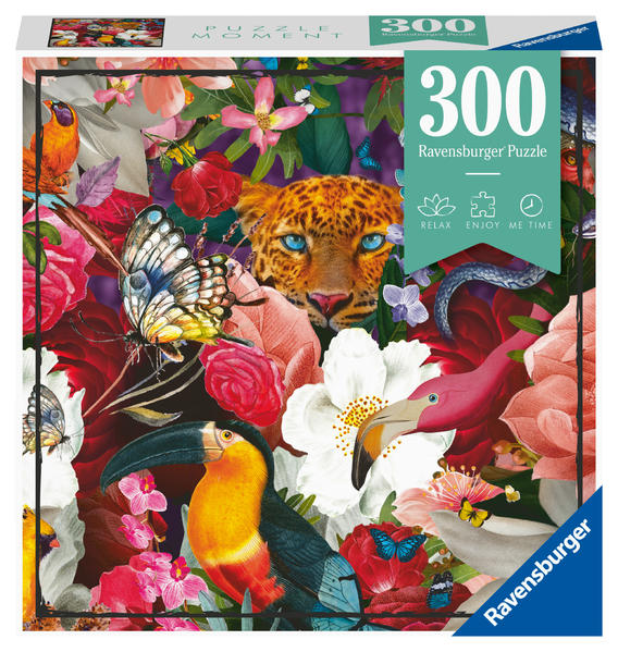 Image of Ravensburger Puzzle - Flowers - Puzzle Moment 300 Teile