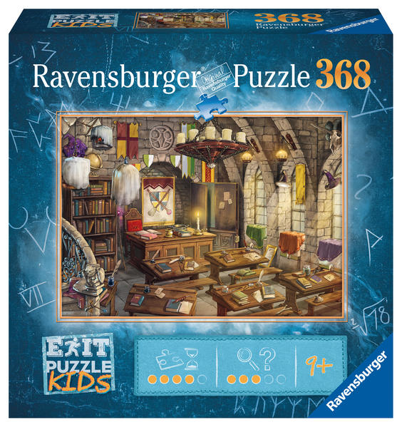 Image of Ravensburger EXIT Puzzle für Kids In der Zauberschule 368 Teile