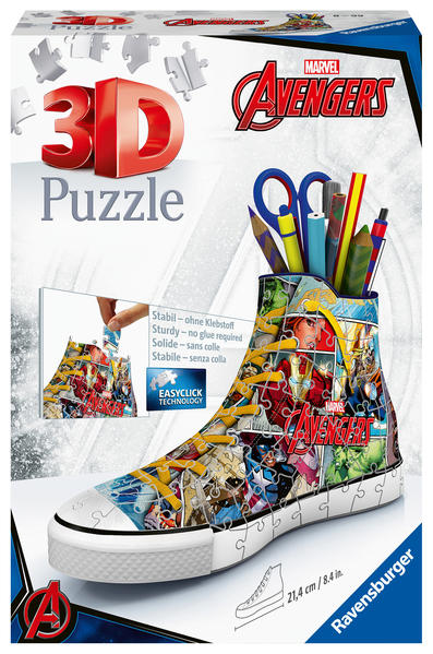 Image of Ravensburger 3D Puzzle - Marvel Sneaker 108 Teile Puzzle Ravensburger-12113