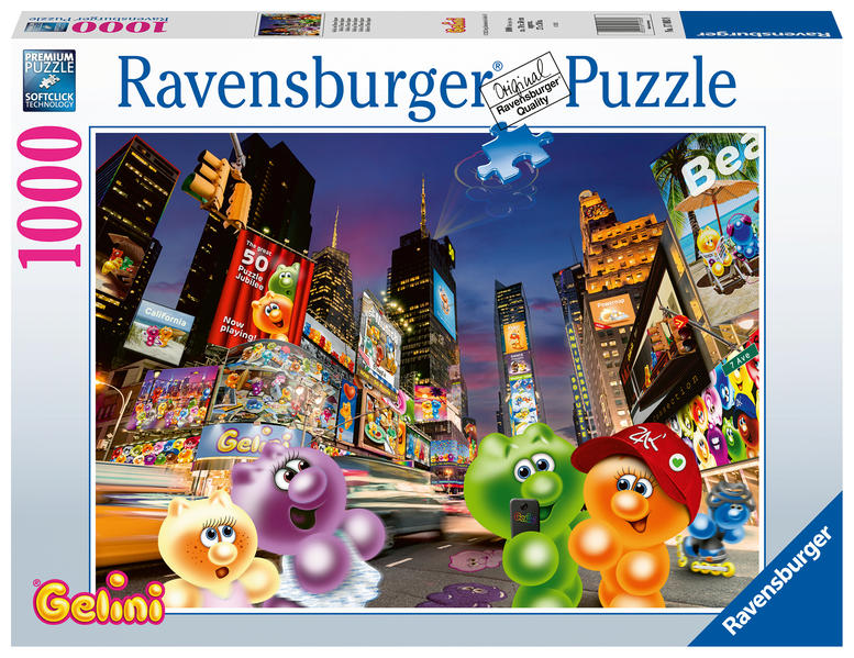 Image of Ravensburger Puzzle - Gelini am Time Square - 1000 Teile