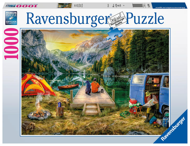 Image of Ravensburger Puzzle - Campingurlaub - 1000 Teile