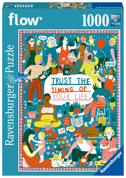 Image of Ravensburger 1000 Teile Puzzle Trust Timing of your Life