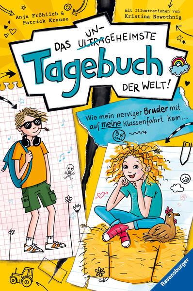 Image of Das ungeheimste Tagebuch der Welt! Band 3: Wie mein nerviger Bruder mit auf meine Klassenfahrt kam ...