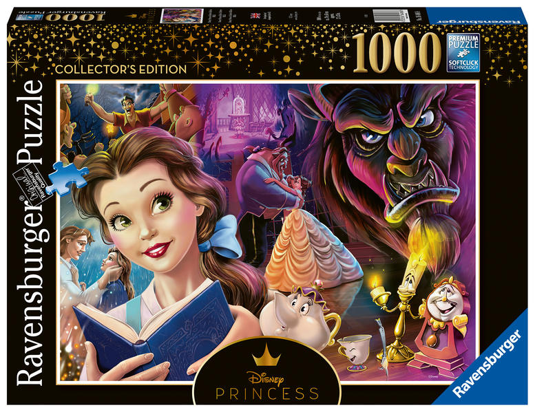 Ravensburger Puzzle 16486 - Belle die Disney Prinzessin - 1000 Teile Disney Puzzle für Erwachsene und Kinder ab 14 Jahren