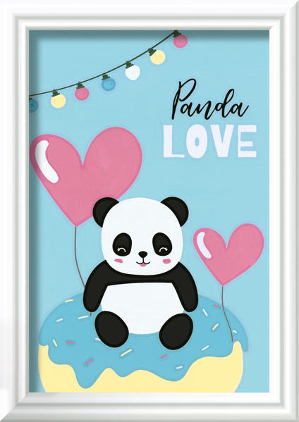 Ravensburger - Malen nach Zahlen - Panda Love