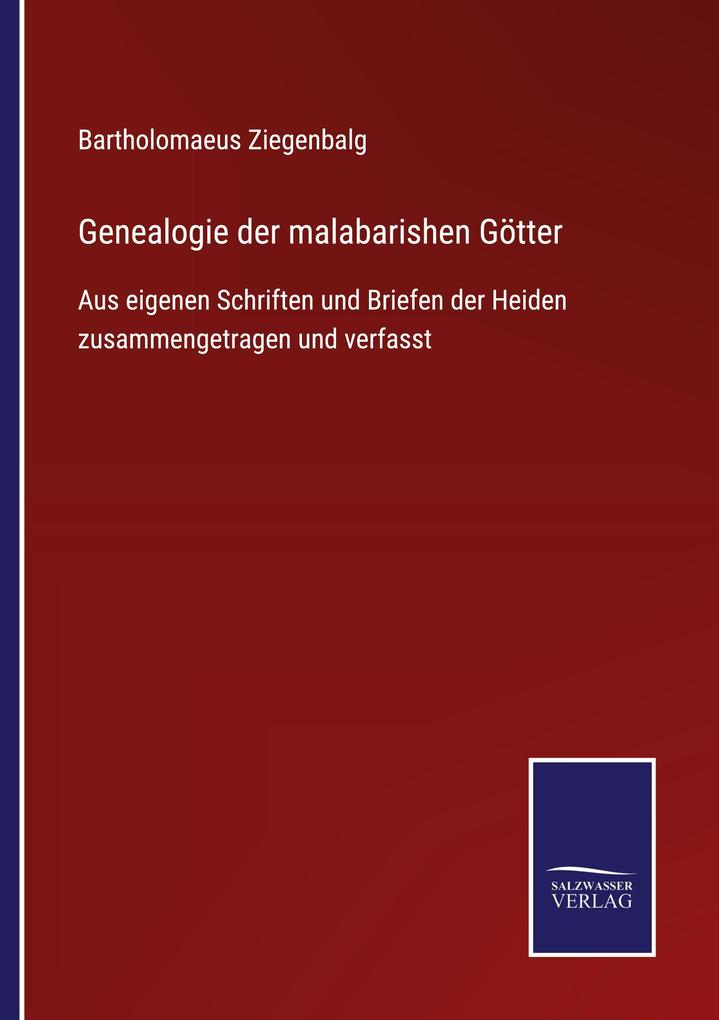 Genealogie der malabarishen Götter