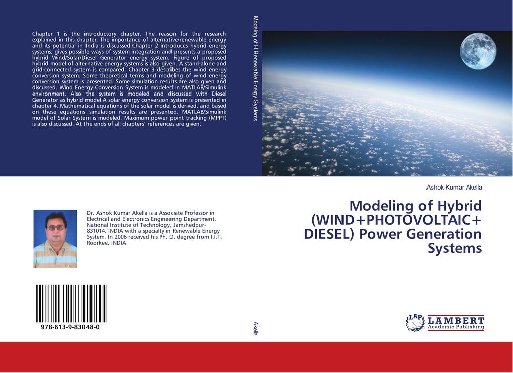 Modeling of Hybrid (WIND+PHOTOVOLTAIC+ DIESEL) Power Generation Systems