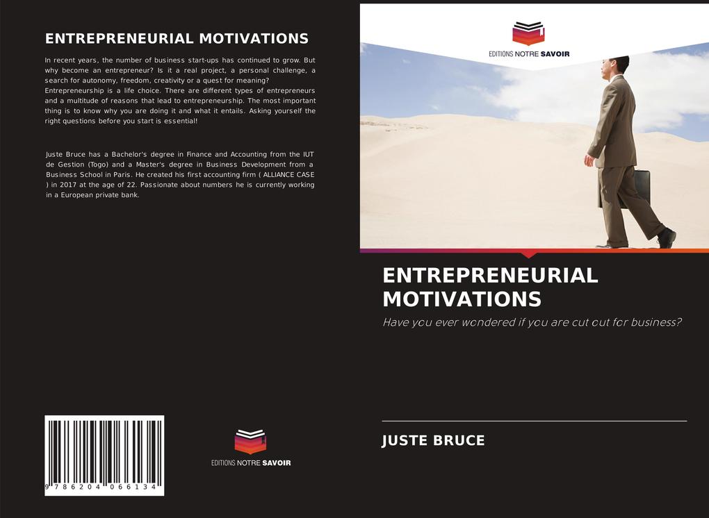 ENTREPRENEURIAL MOTIVATIONS