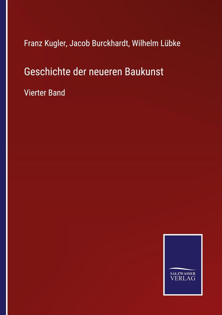 Geschichte der neueren Baukunst