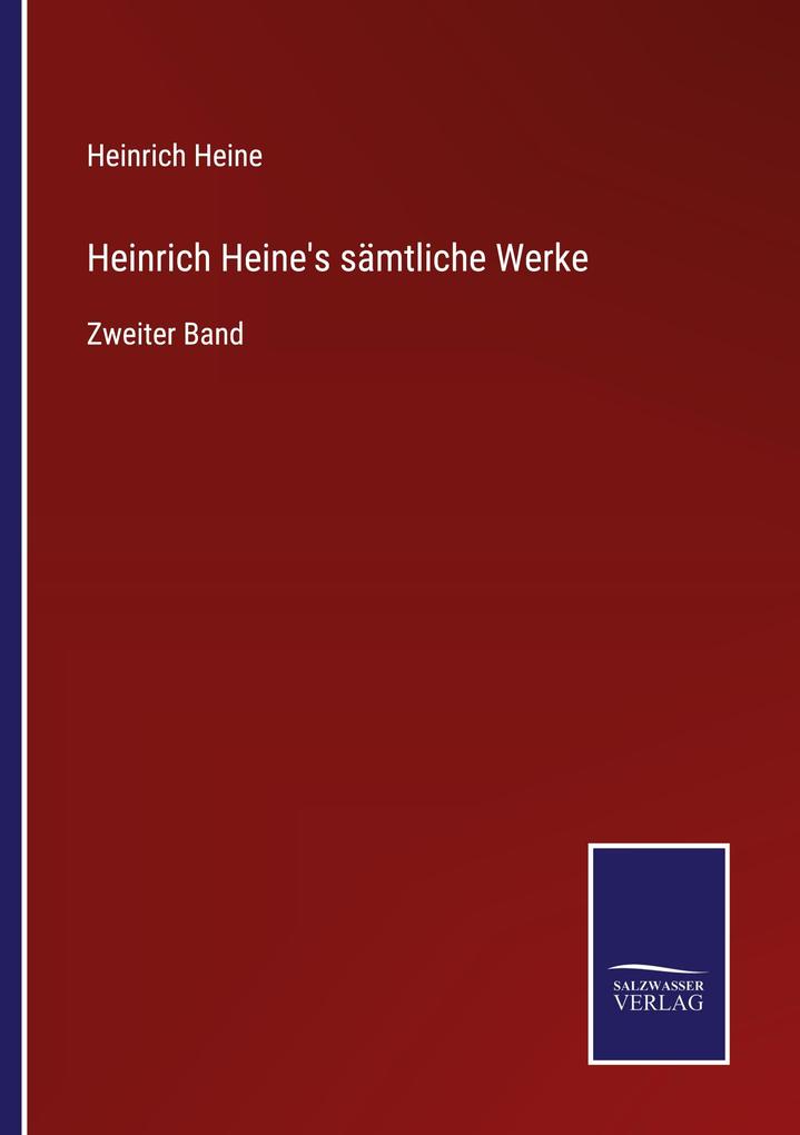 Heinrich Heine's sämtliche Werke