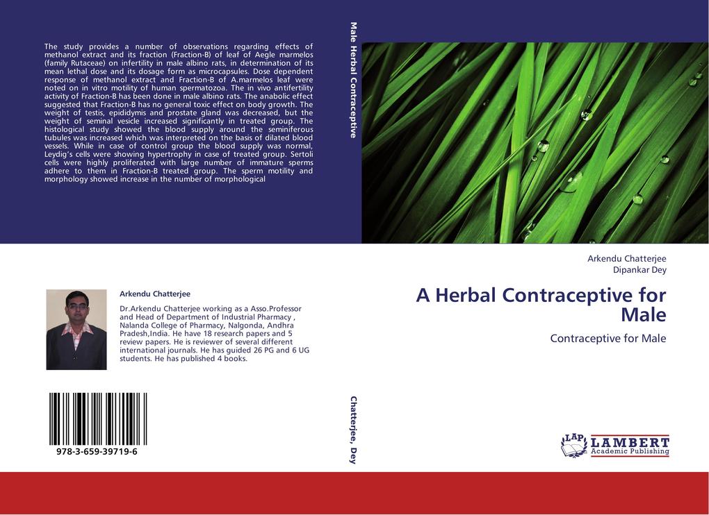A Herbal Contraceptive for Male