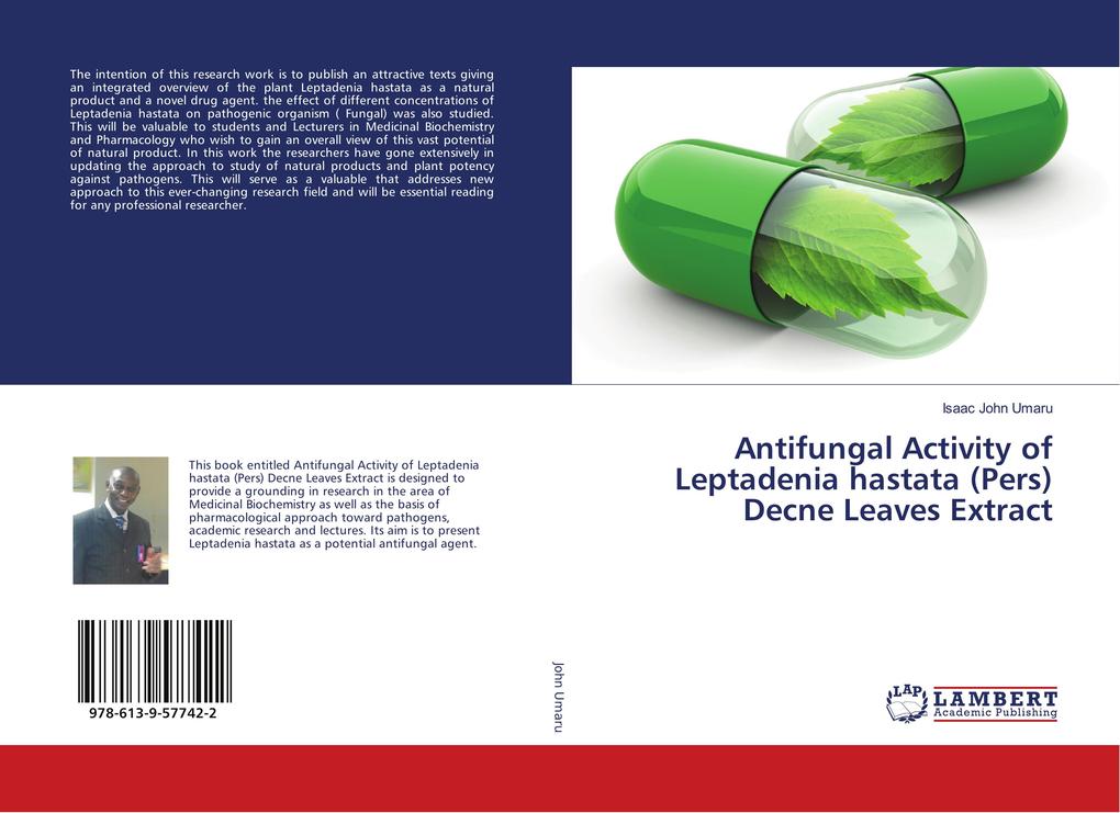 Antifungal Activity of Leptadenia hastata (Pers) Decne Leaves Extract