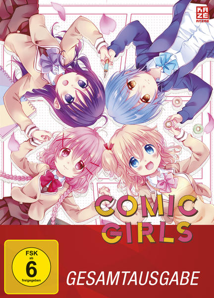 Comic Girls. Vol.1-3 (Gesamtausgabe) 3 DVD