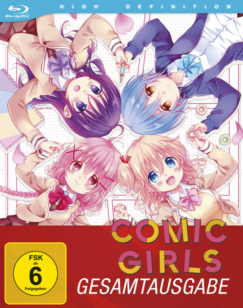 Comic Girls. Vol.1-3 3 Blu-ray (Gesamtausgabe)
