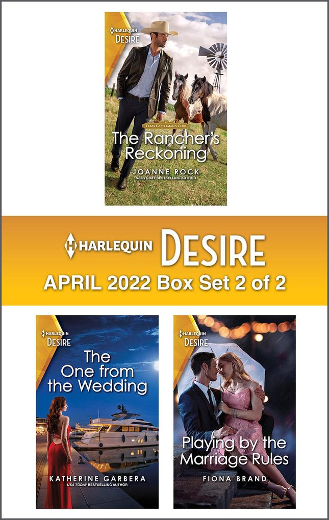 Harlequin Desire April 2022 - Box Set 2 of 2