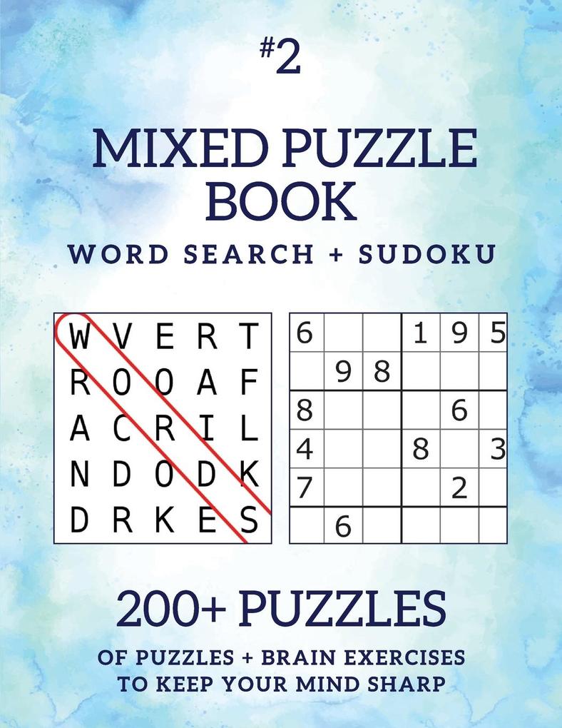 Mixed Puzzle Book #2