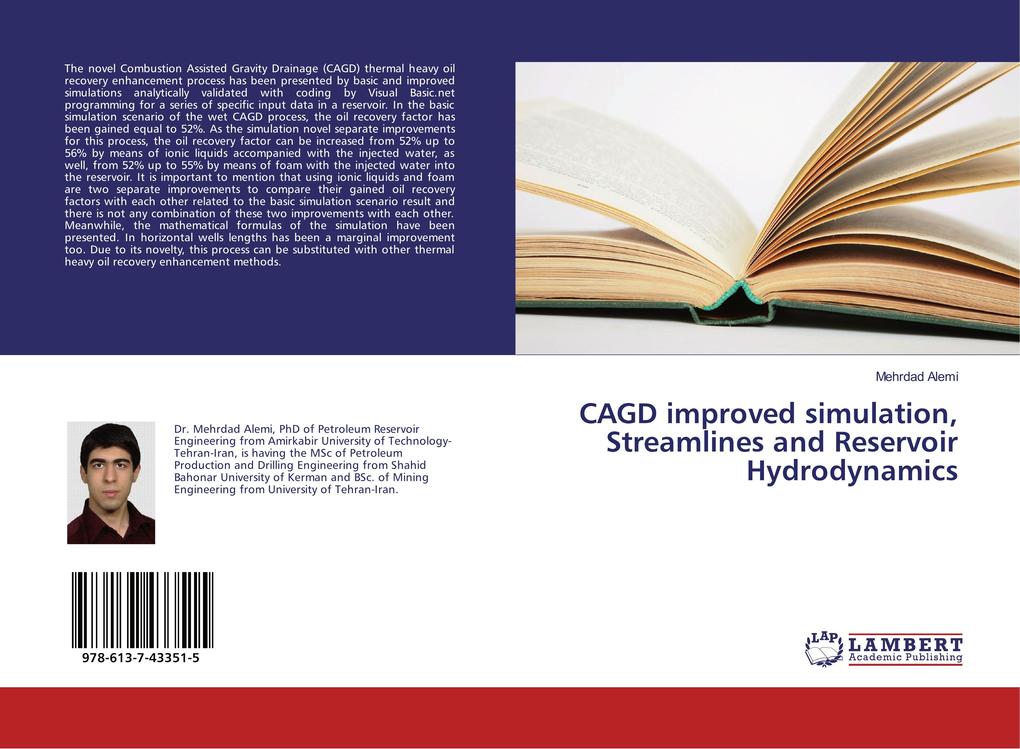 CAGD improved simulation Streamlines and Reservoir Hydrodynamics