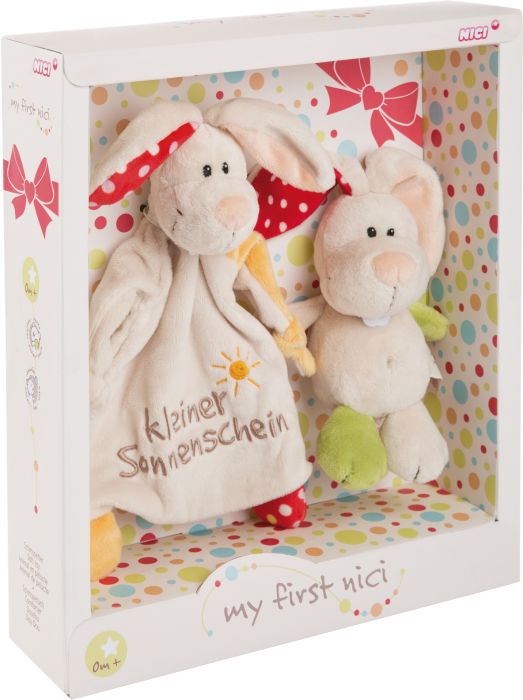 Image of Nici - Schmusetier+Schmusetuch Hase Tilli