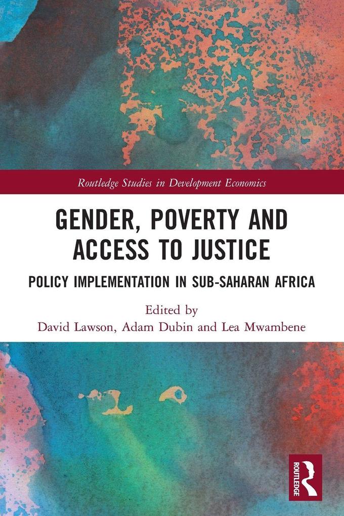 Gender Poverty and Access to Justice