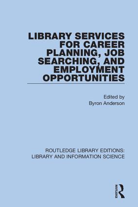 Library Services for Career Planning Job Searching and Employment Opportunities