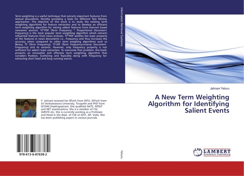 A New Term Weighting Algorithm for Identifying Salient Events