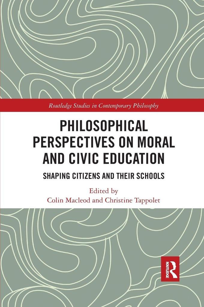 Philosophical Perspectives on Moral and Civic Education
