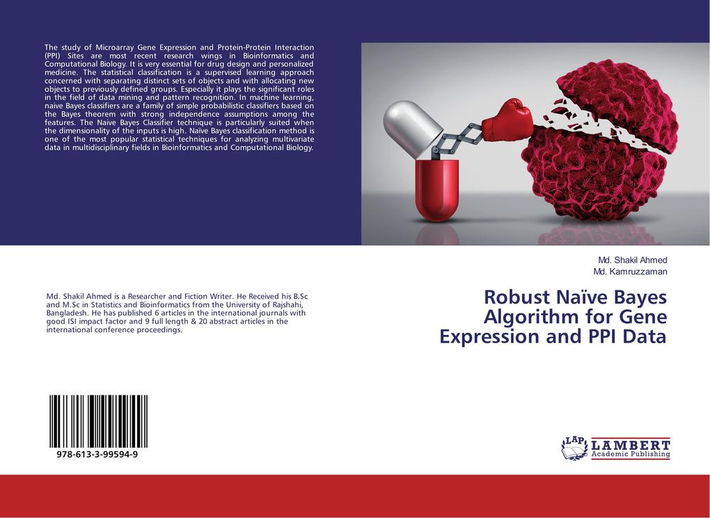 Robust Naïve Bayes Algorithm for Gene Expression and PPI Data