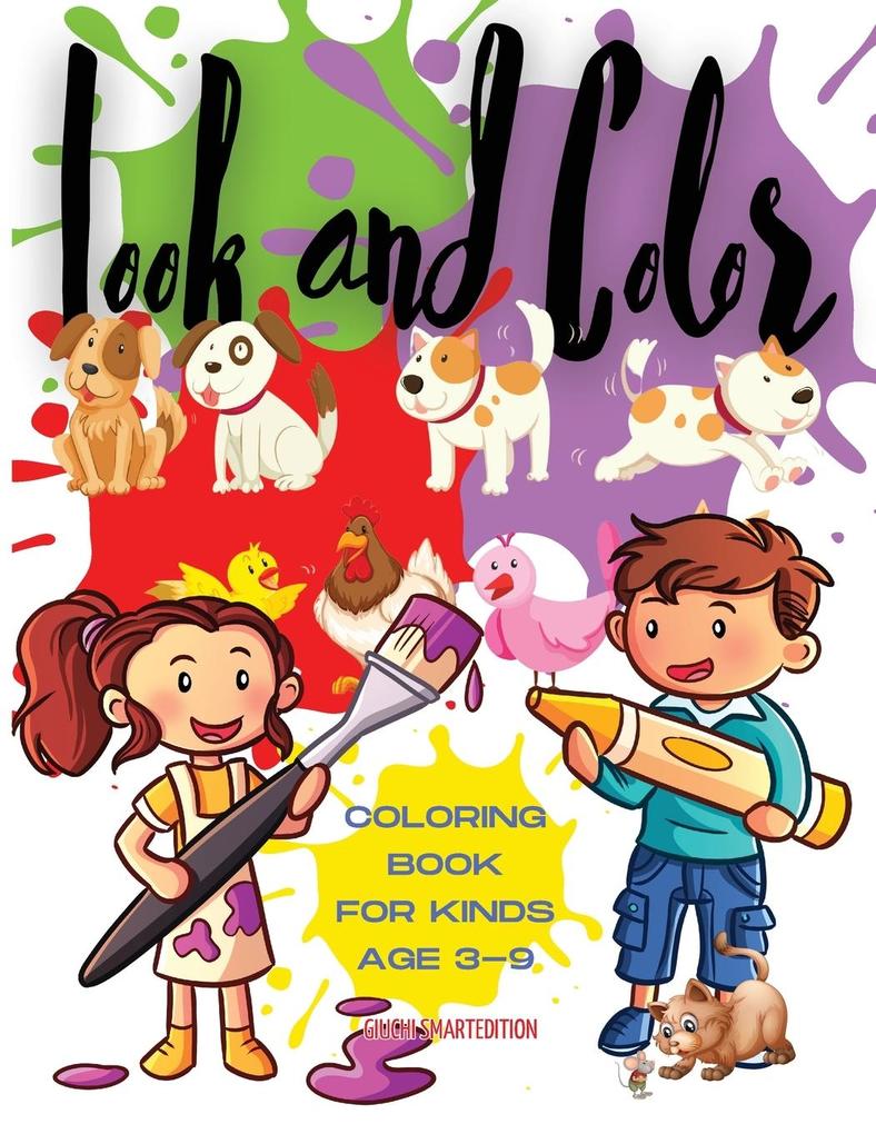 Look and Color - coloring book