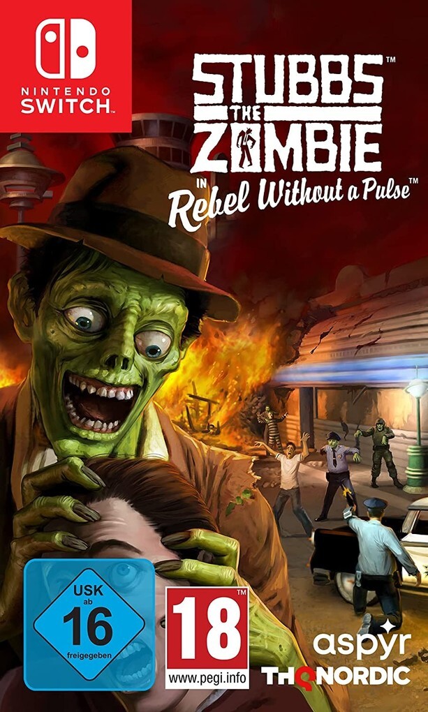 Stubbs the Zombie in Rebel Without a Pulse 1 Nintendo Switch-Spiel