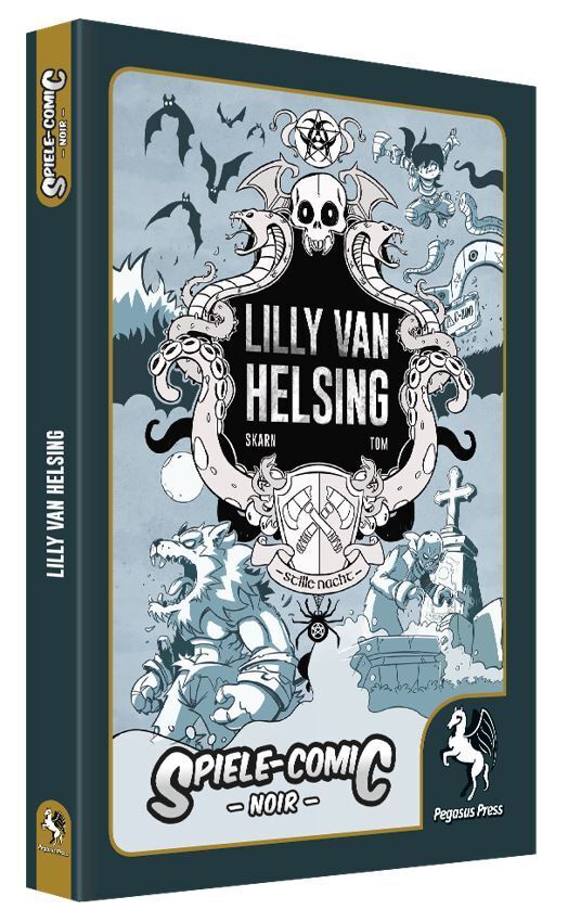 Image of Spiele-Comic Noir: Lilly Van Helsing (Hardcover)