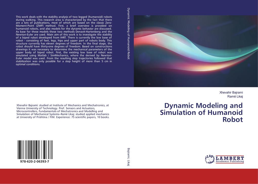 Dynamic Modeling and Simulation of Humanoid Robot