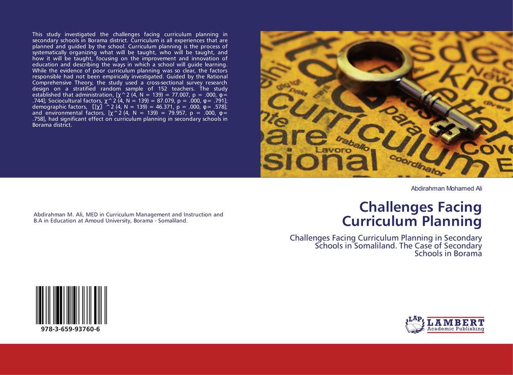 Challenges Facing Curriculum Planning