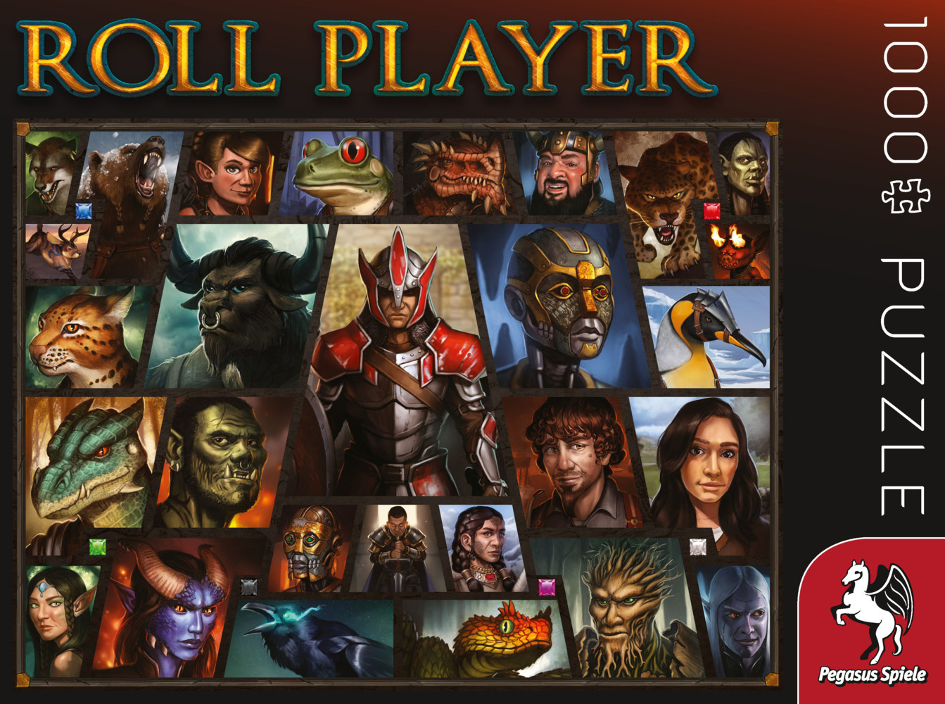 Puzzle Motiv Roll Player 1.000 Teile