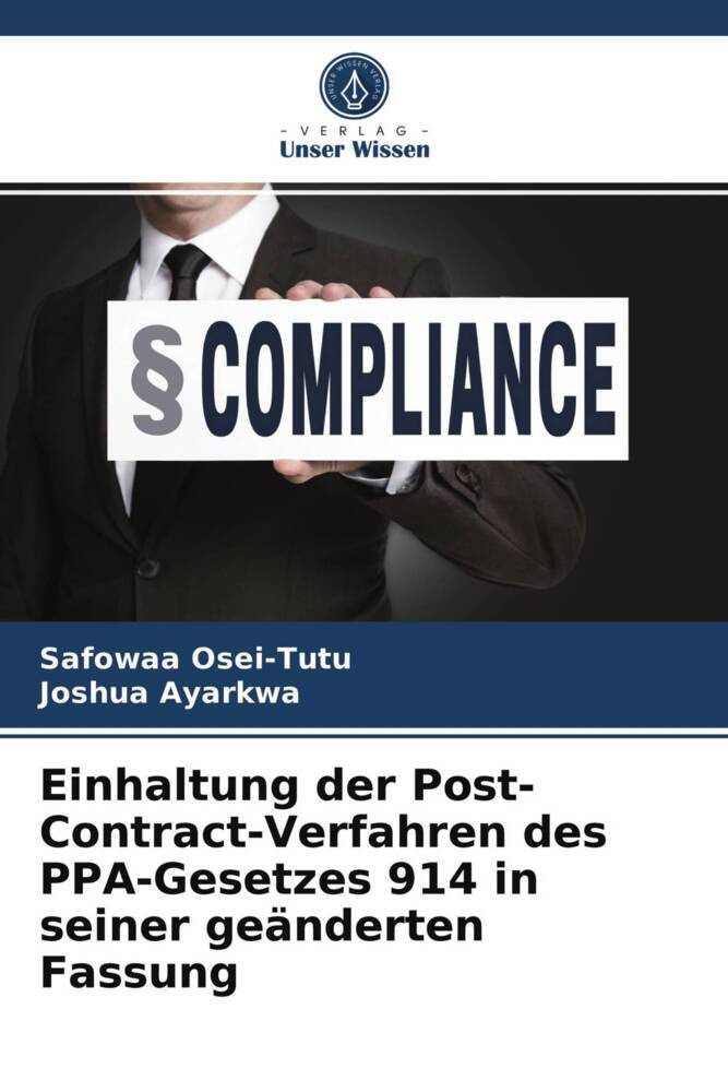 Einhaltung der Post-Contract-Verfahren des PPA-Gesetzes 914 in seiner geänderten Fassung