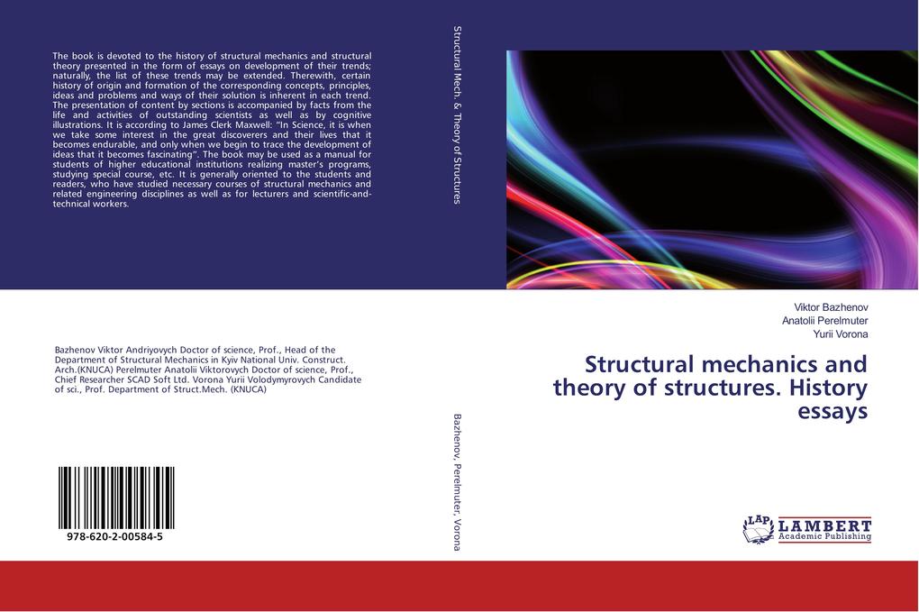 Structural mechanics and theory of structures. History essays