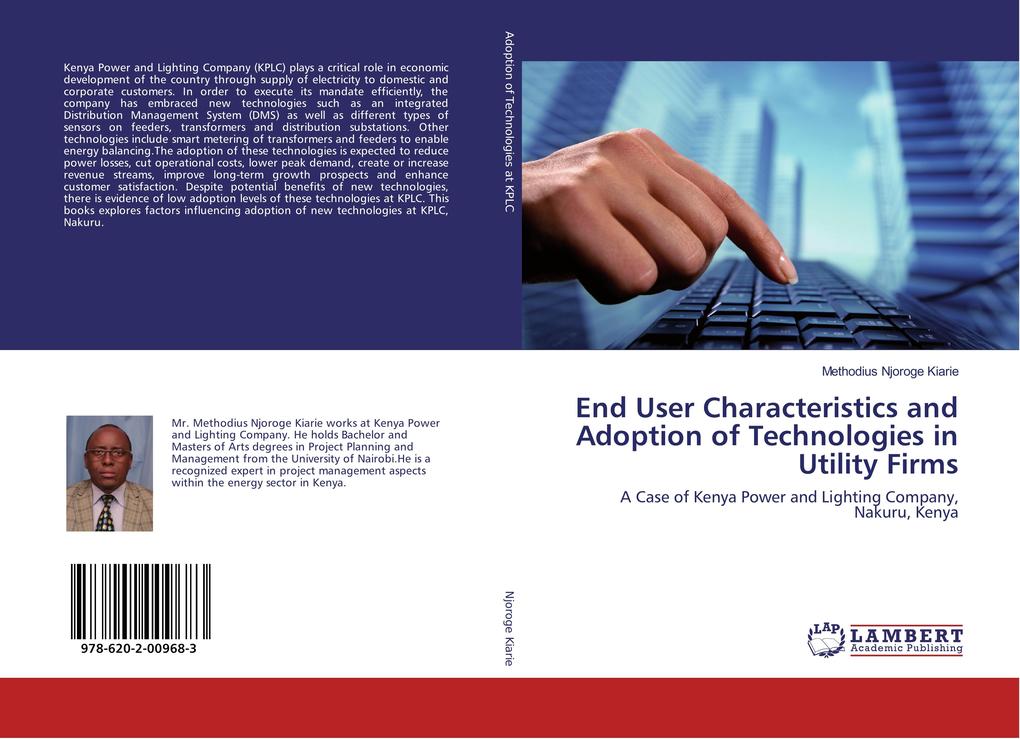 End User Characteristics and Adoption of Technologies in Utility Firms