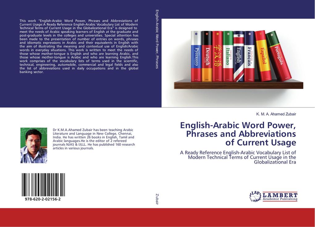 English-Arabic Word Power Phrases and Abbreviations of Current Usage