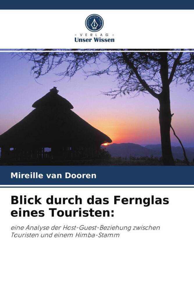 Blick durch das Fernglas eines Touristen: