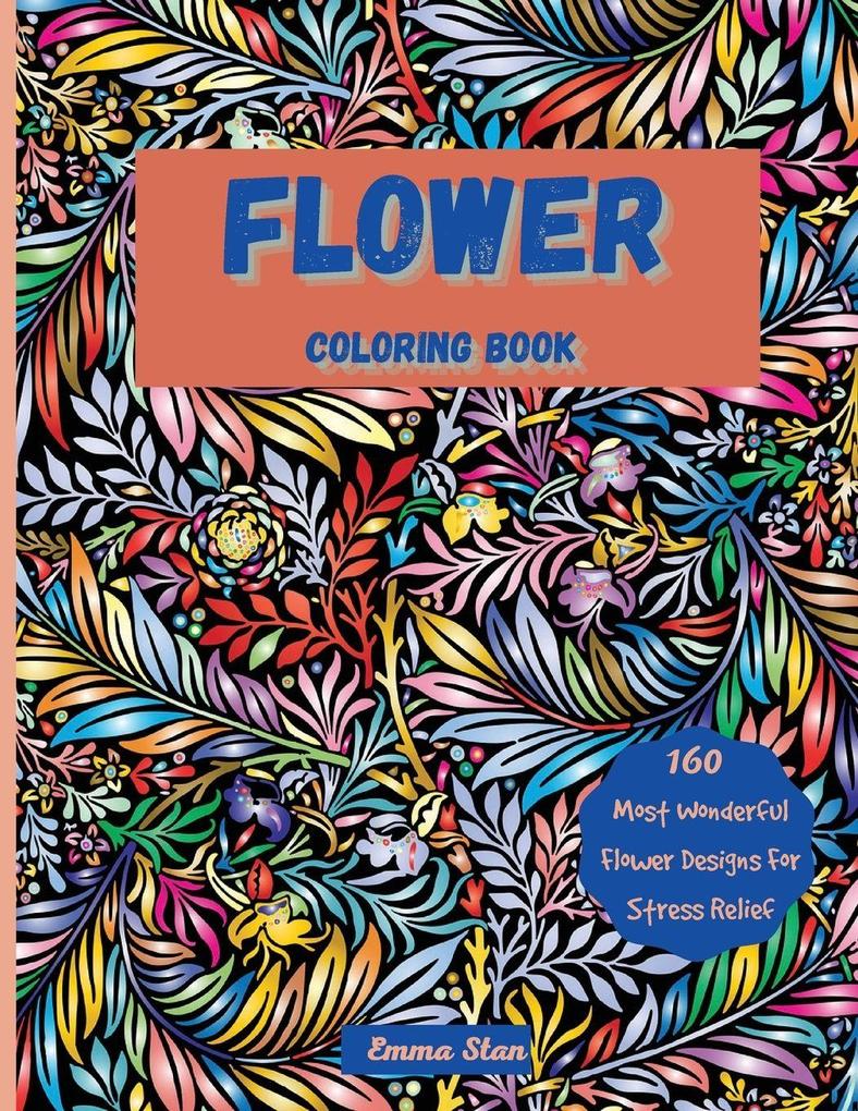 Flower Coloring Book