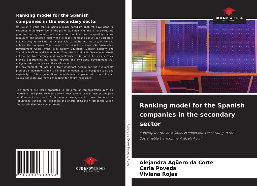 Ranking model for the Spanish companies in the secondary sector
