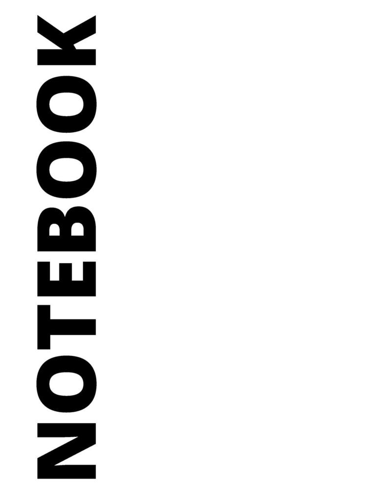 NOTEBOOK