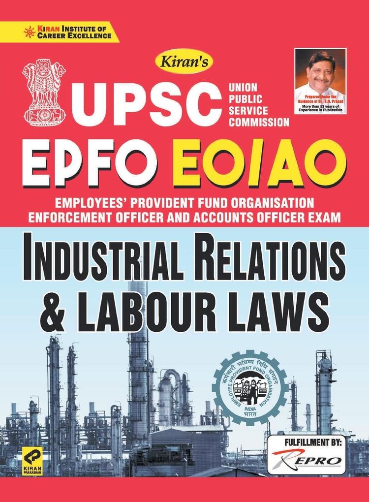 Kiran UPSC EPFO EO/AO Industrial Relations and Labour laws (English) (2979)