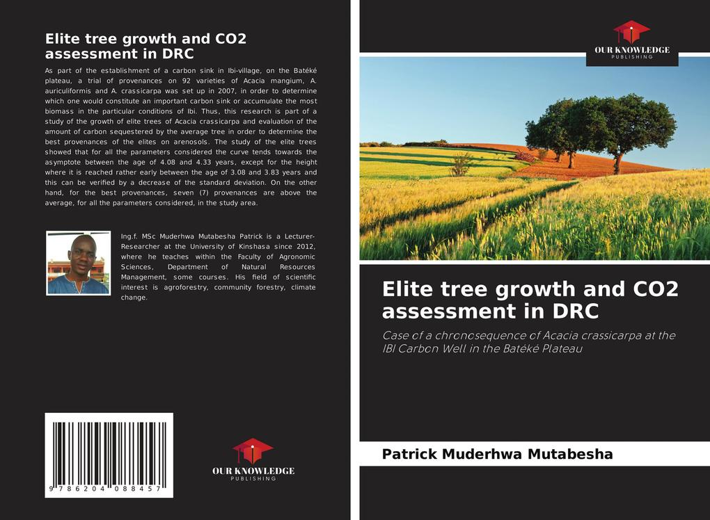 Elite tree growth and CO2 assessment in DRC