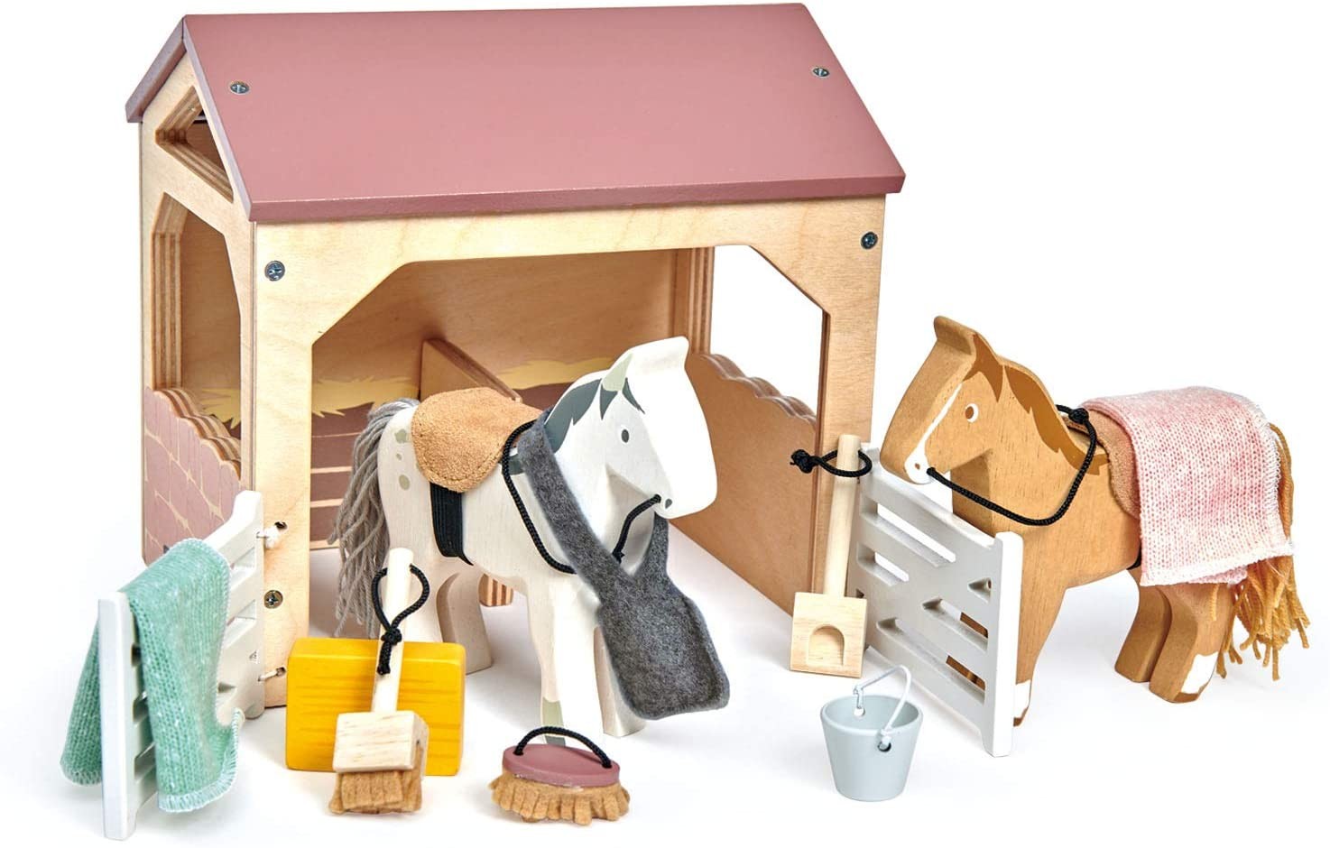 Image of Tender leaf Toys - Pferdestall für Puppenhaus