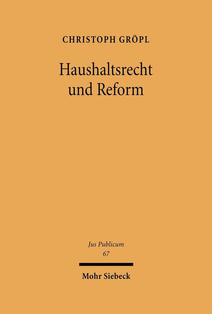 Haushaltsrecht und Reform