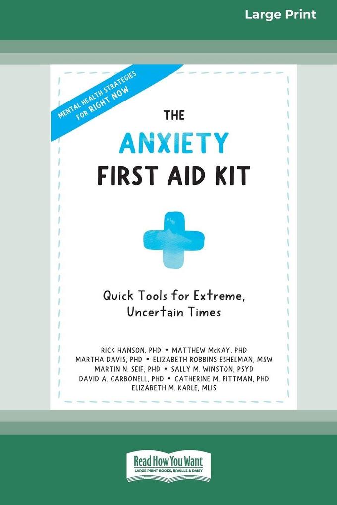The Anxiety First Aid Kit